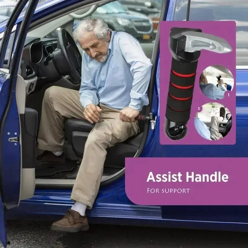 3-in-1 Car Assist Safety Handle